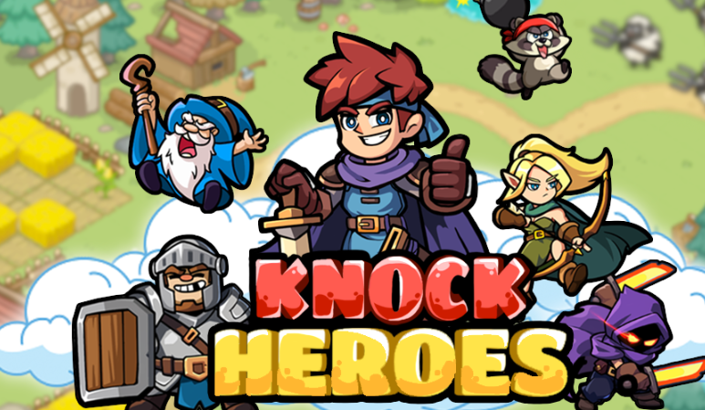 【修改版】《敲擊英雄》(Knock Heroes) v0.0.25 無敵傷害防禦MOD