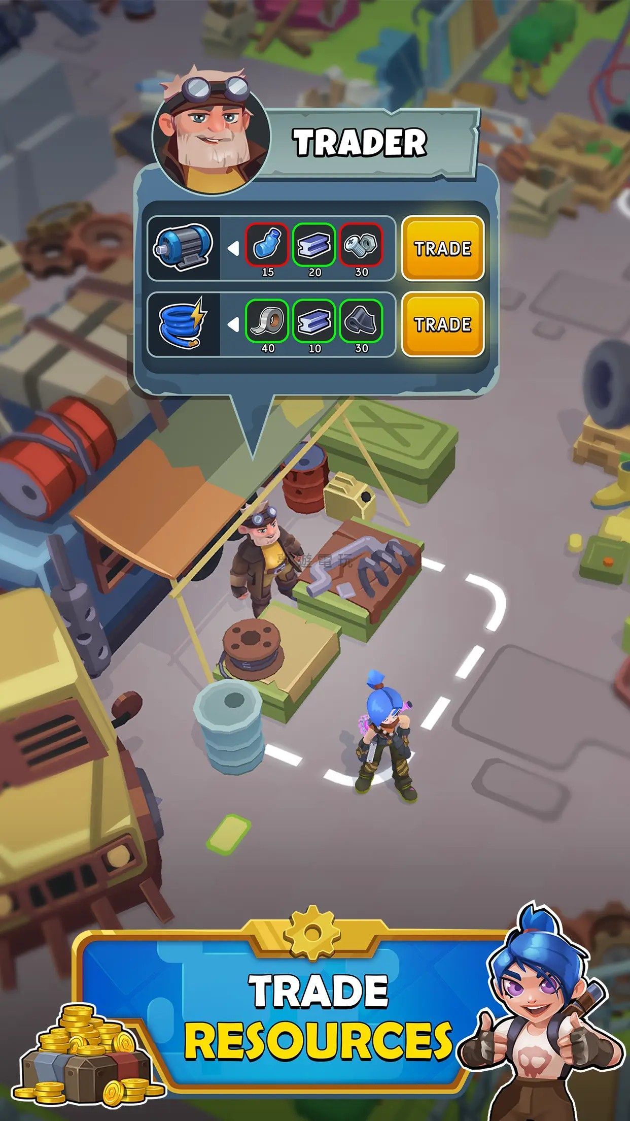 【修改版+中文】空閒破壞者 Idle Breaker MOD v1.4.2 免費內購, 免廣告獎勵, 30倍資源
