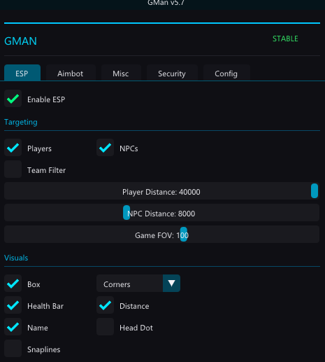 《Garry's Mod》GMan x64 多功能輔助 免費下載 (ESP/Aimbot/Bhop) GMod 64位元輔助怎麼開？自瞄透視、連跳功能設定教學